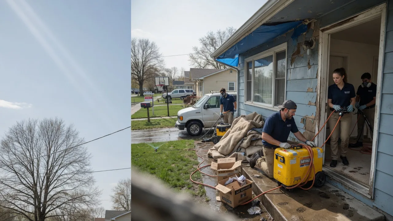Basement Flood Cleanup in Alexandria, MO near me